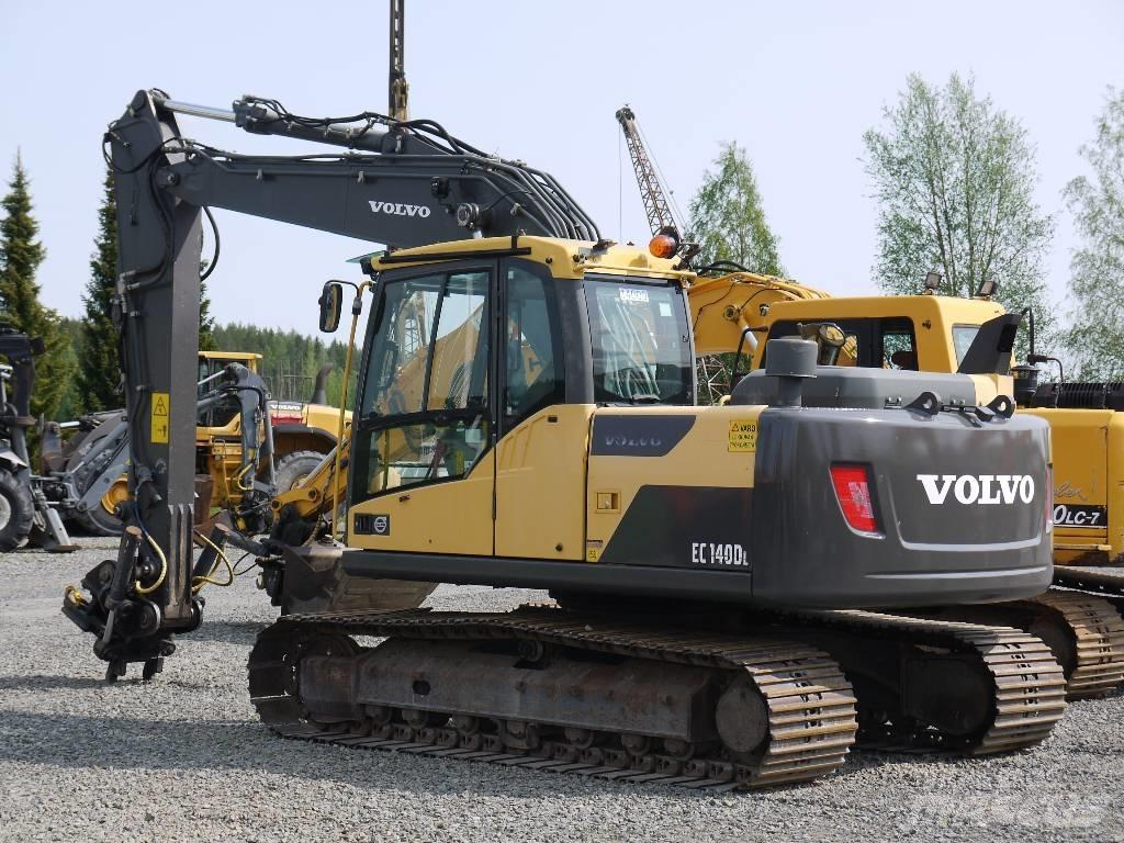Volvo EC 140 DL Paletli ekskavatörler