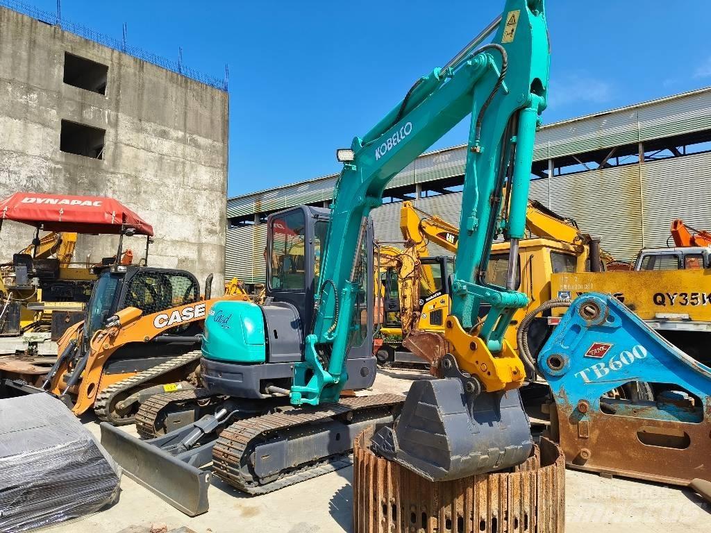 Kobelco SK 55 Mini ekskavatörler, 7 tona dek