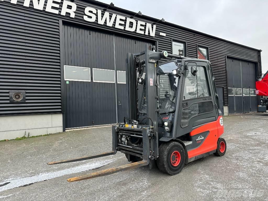 Linde E 20 Elektrikli forkliftler