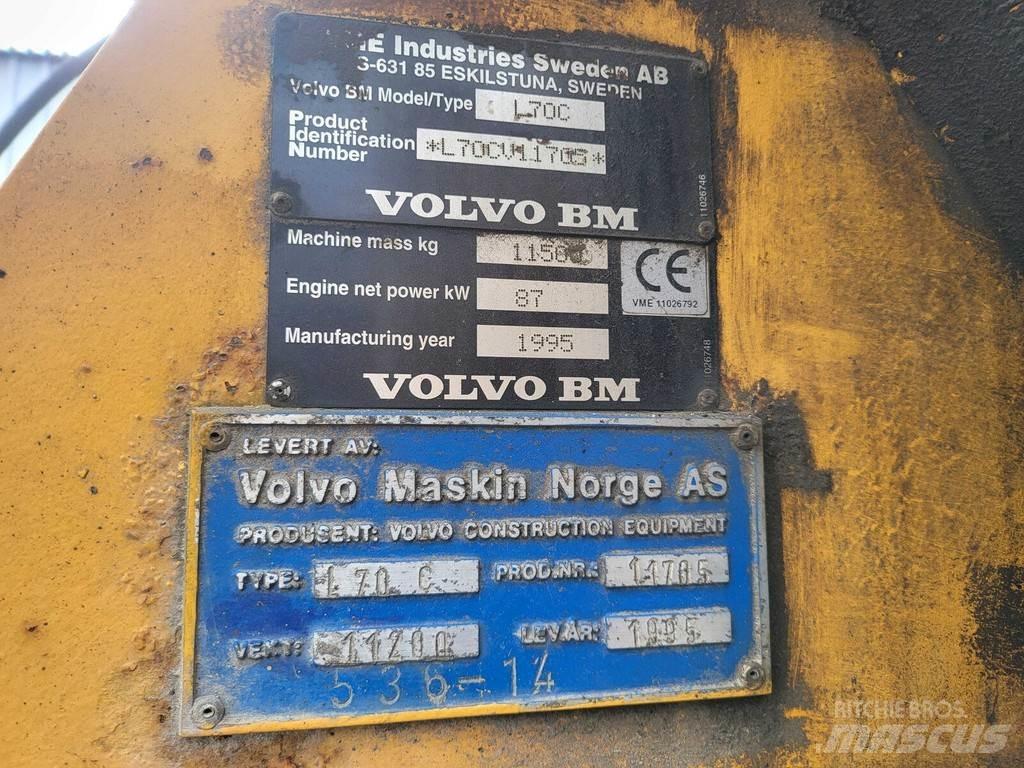 Volvo BM L70C Tekerlekli yükleyiciler