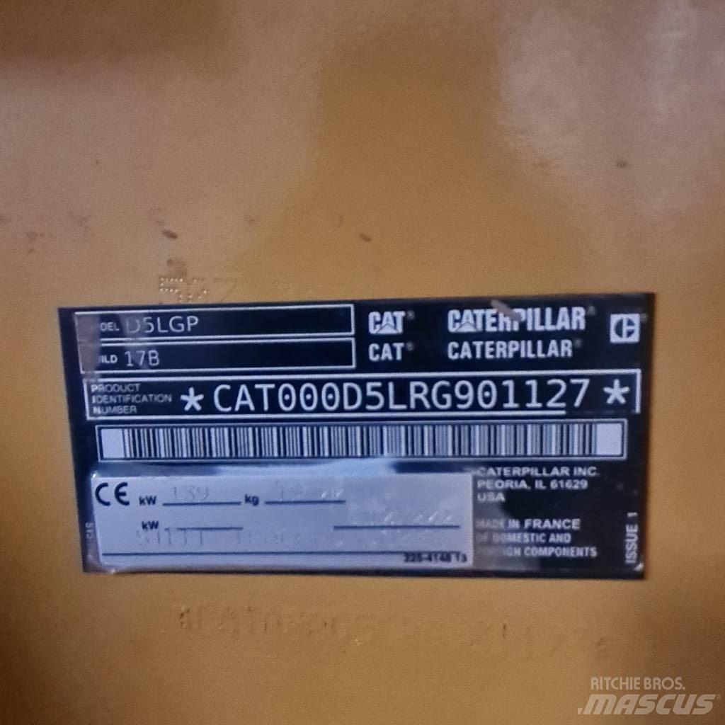 CAT D 5 LGP Paletli dozerler