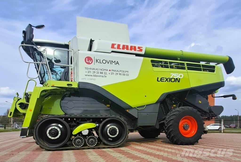 CLAAS Lexion 750 TT Biçerdöverler