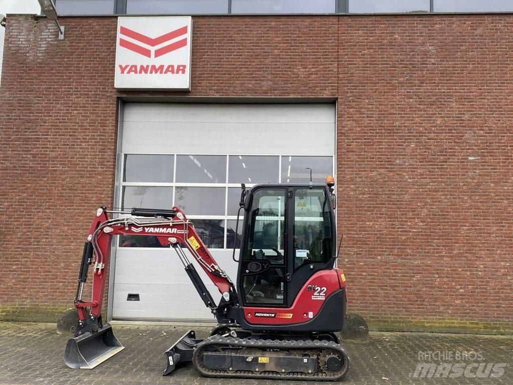 Yanmar SV22 Mini ekskavatörler, 7 tona dek