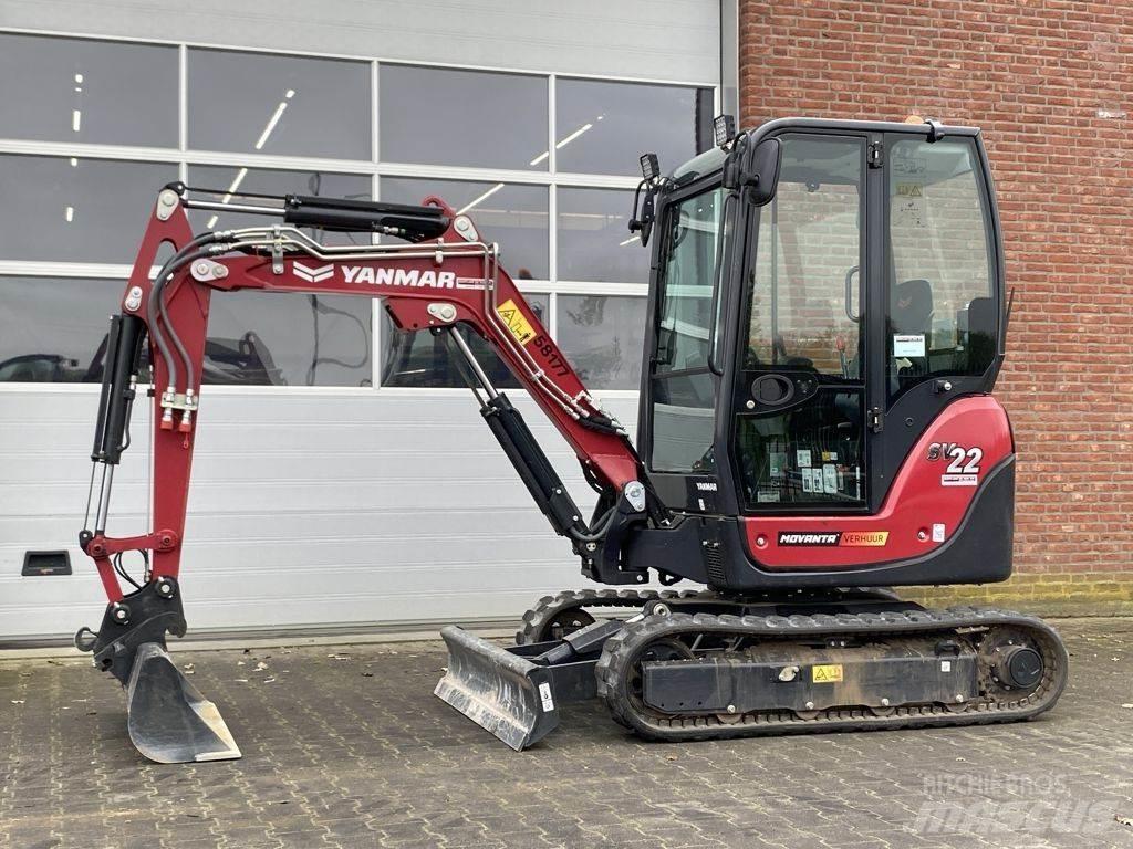 Yanmar SV22 Mini ekskavatörler, 7 tona dek