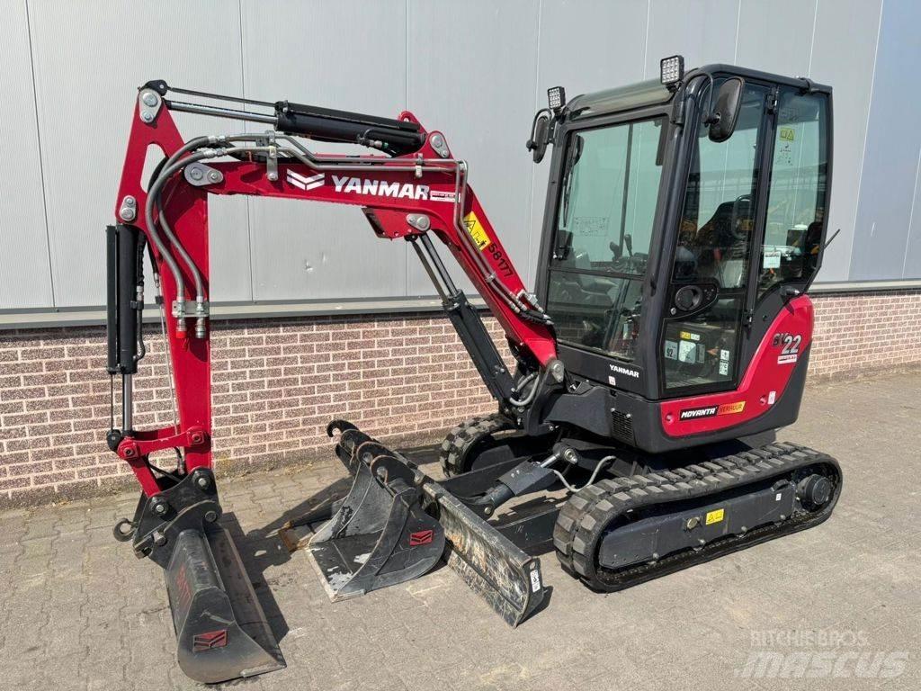 Yanmar SV22 Mini ekskavatörler, 7 tona dek