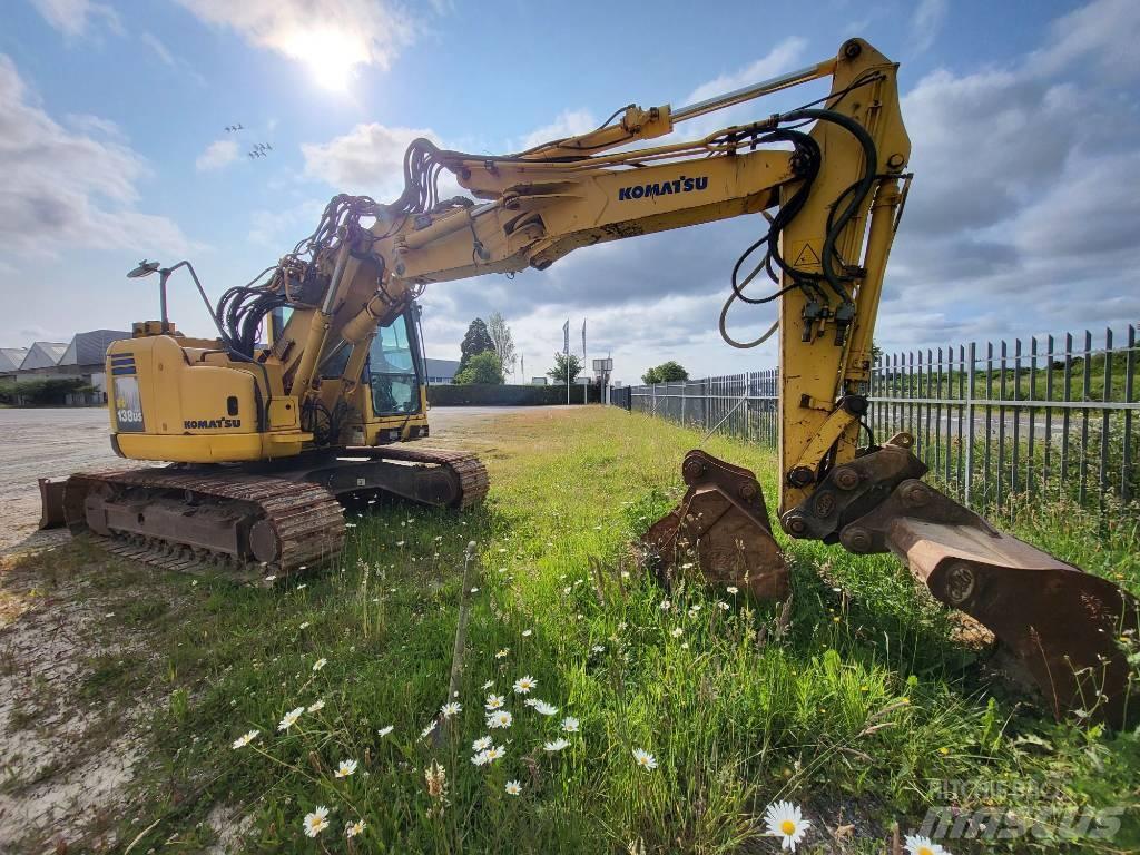 Komatsu PC138US-8 Paletli ekskavatörler