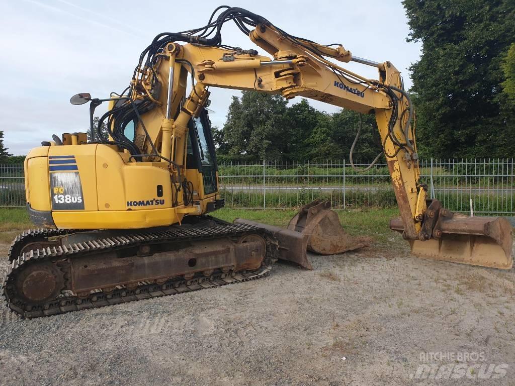 Komatsu PC138US-8 Paletli ekskavatörler