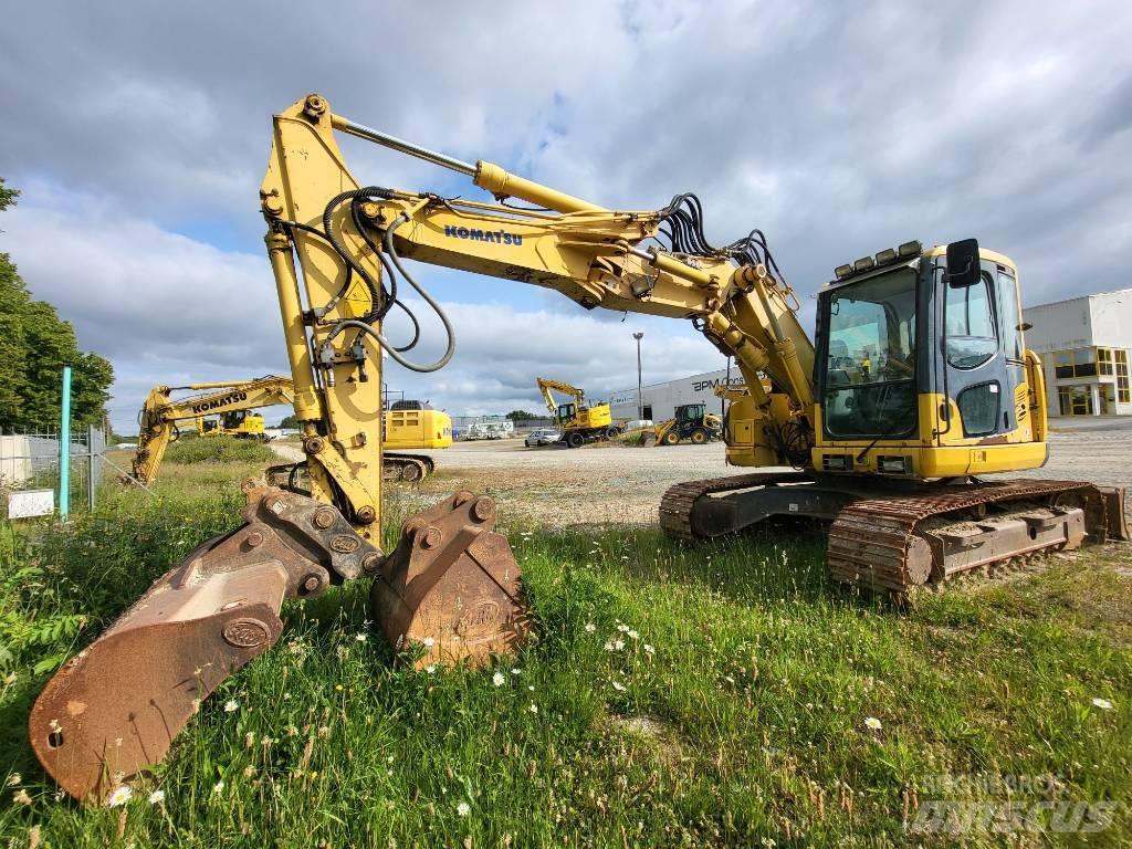 Komatsu PC138US-8 Paletli ekskavatörler