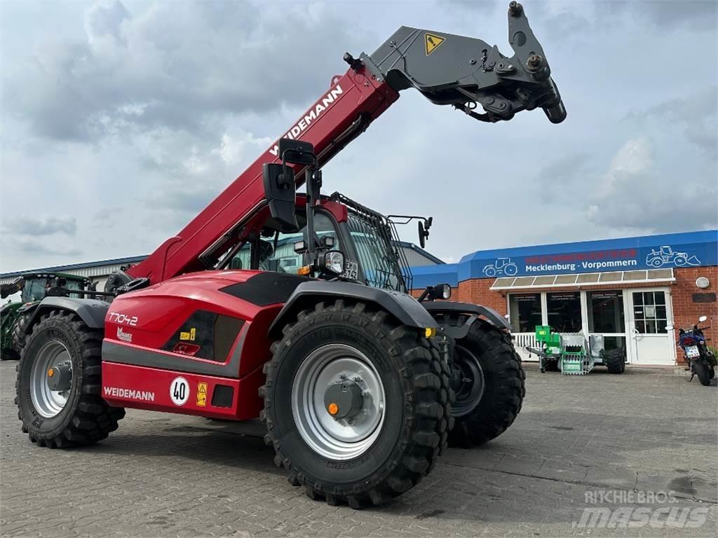 Weidemann T7042 Teleskopik yükleyiciler