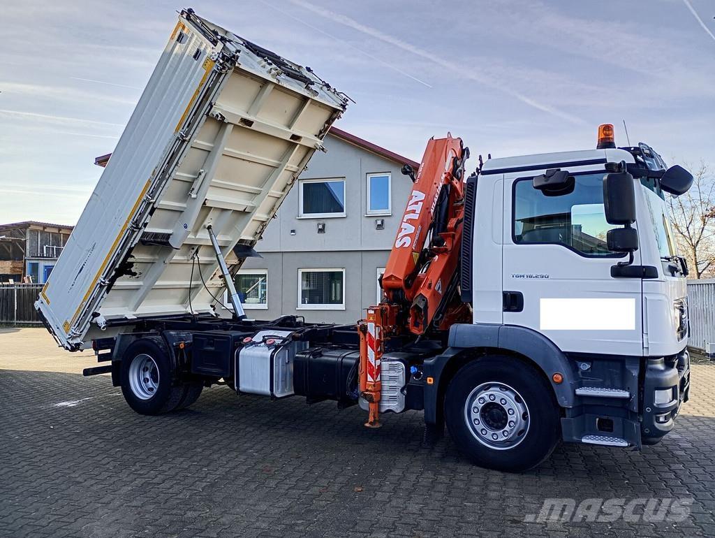 MAN TGM 18.290 Damperli kamyonlar
