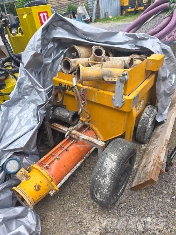  BUNKER B100D Beton pompaları