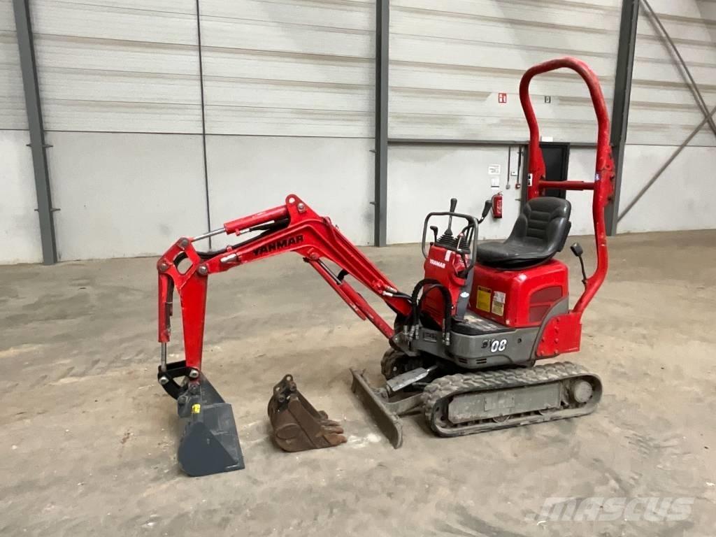 Yanmar SV 08-1 A Mini ekskavatörler, 7 tona dek