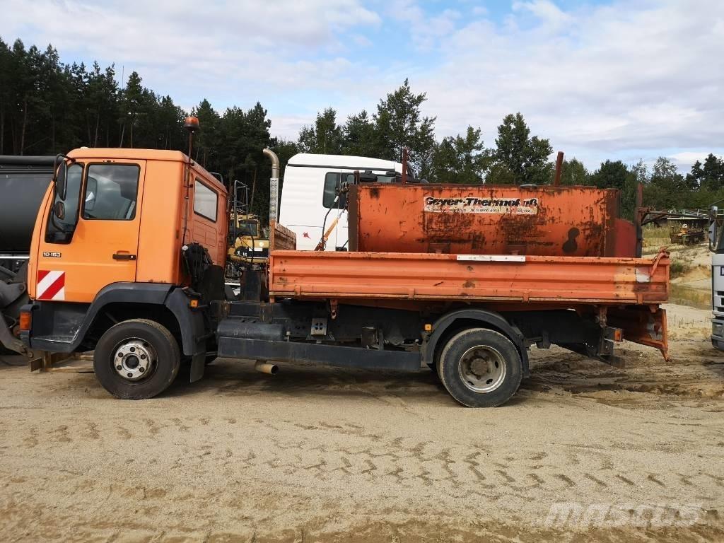 MAN wywrotka + termos Damperli kamyonlar