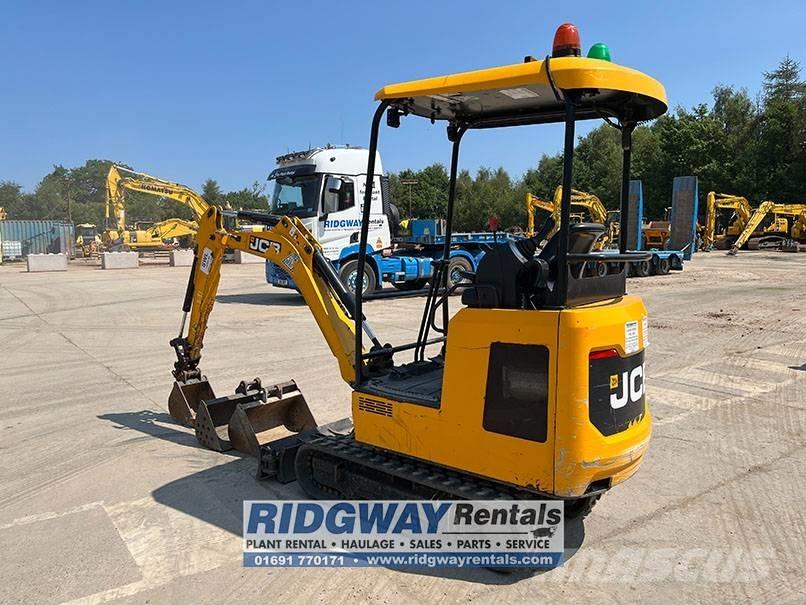 JCB 16 C-1 Mini ekskavatörler, 7 tona dek