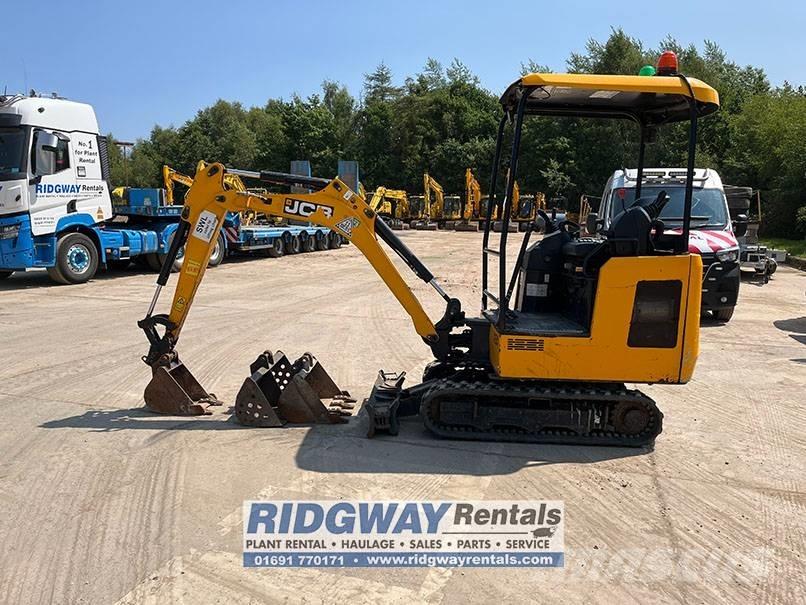 JCB 16 C-1 Mini ekskavatörler, 7 tona dek
