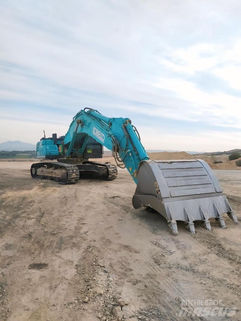 Kobelco SK350NLC Paletli ekskavatörler