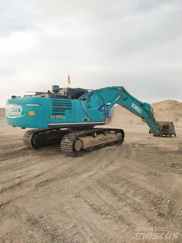 Kobelco SK350NLC Paletli ekskavatörler