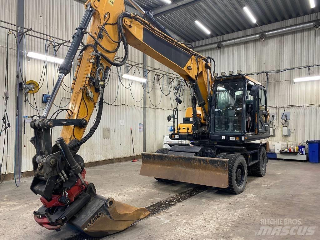 Hyundai HW160 Lastik tekerli ekskavatörler