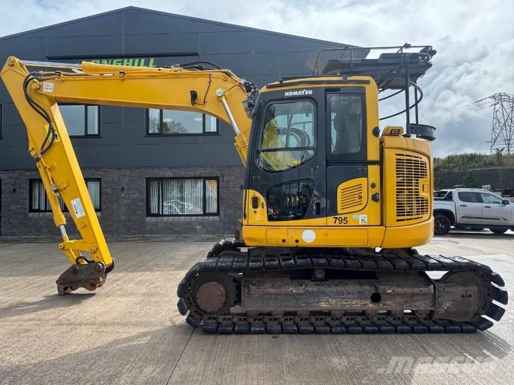 Komatsu PC 138 US-11 Paletli ekskavatörler