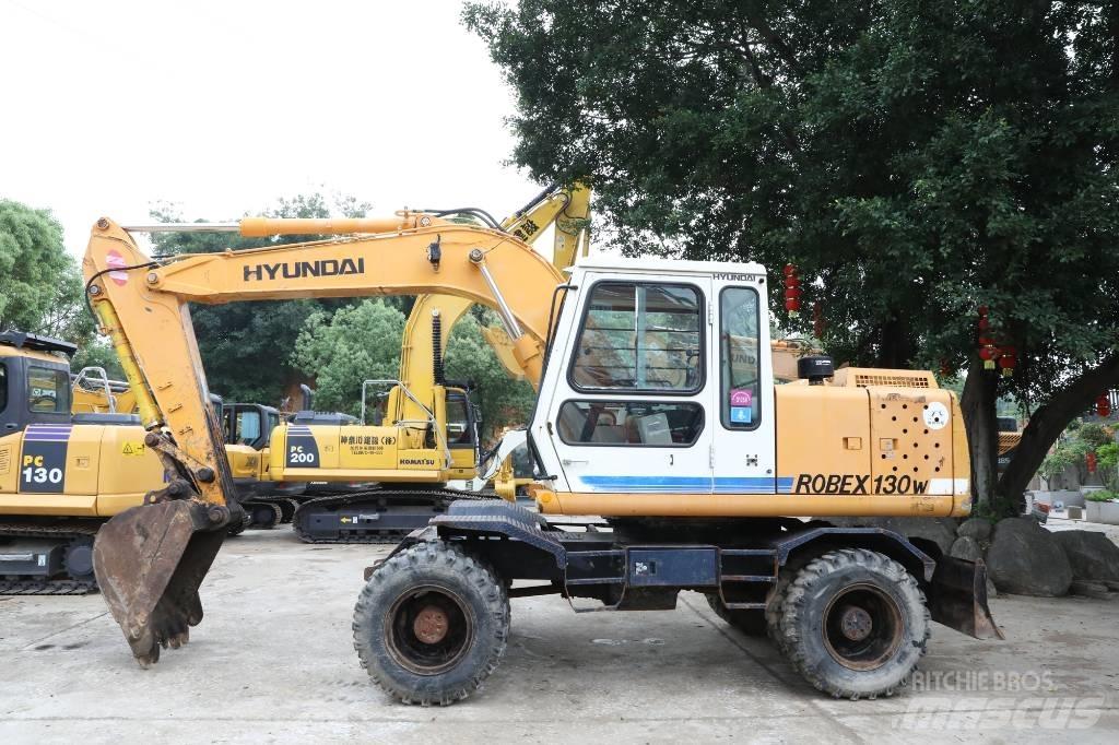 Hyundai Robex 130 W Lastik tekerli ekskavatörler