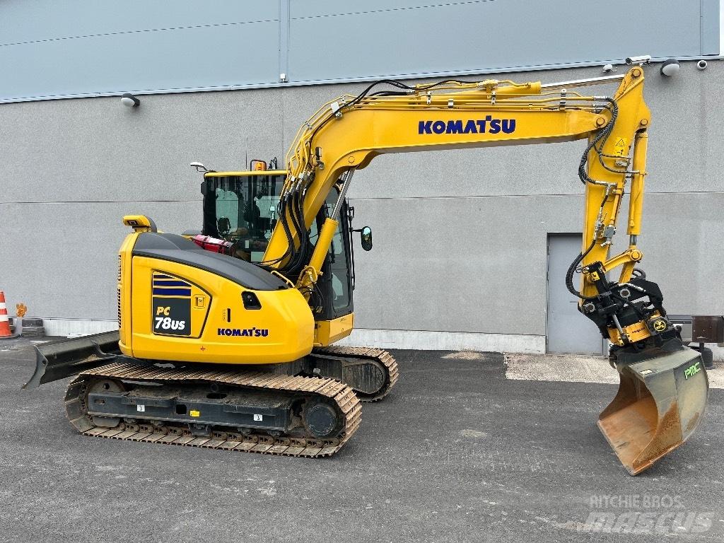 Komatsu Pc78us-11e0 Paletli ekskavatörler
