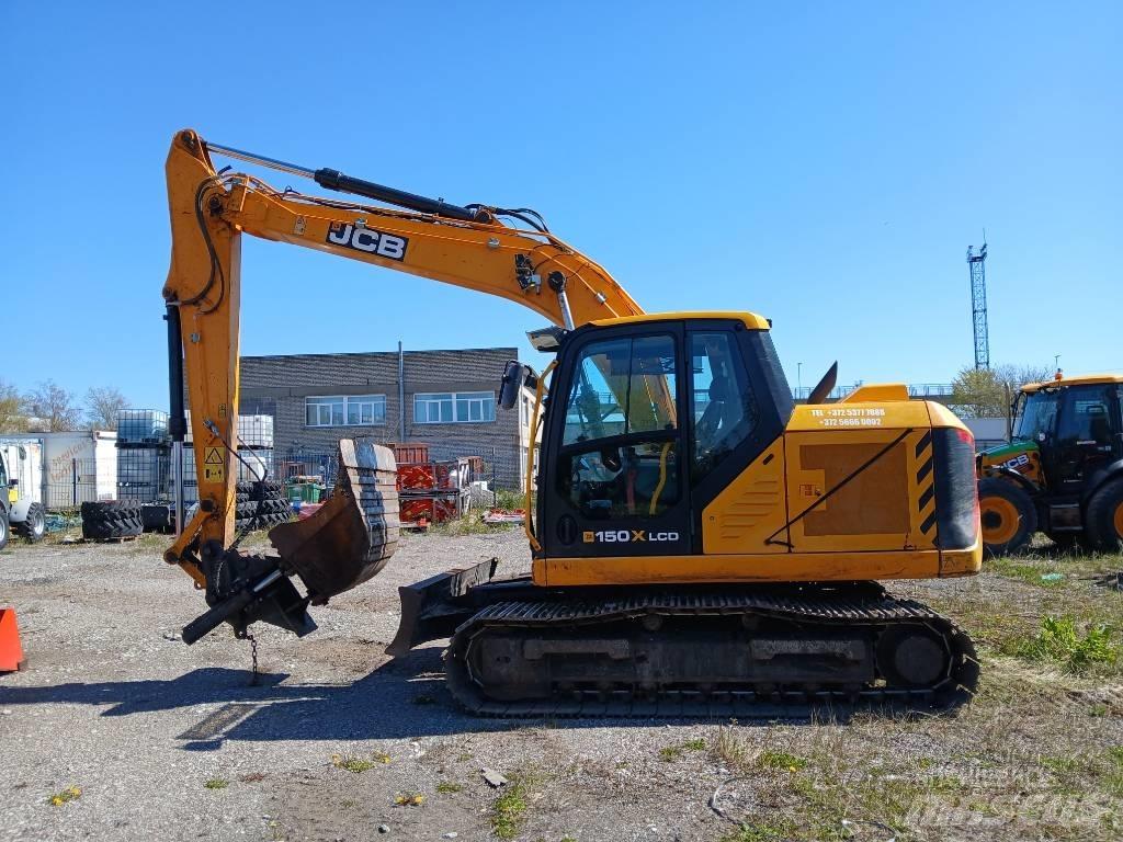 JCB 150X Paletli ekskavatörler