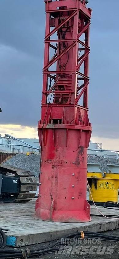 Delmag D62/D100 Fore kazık ve ankraj makina aksesuar ve yedek parçaları