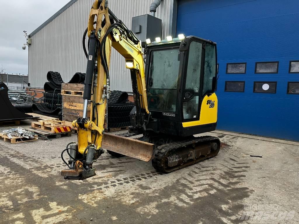 Yanmar SV 26 Mini ekskavatörler, 7 tona dek