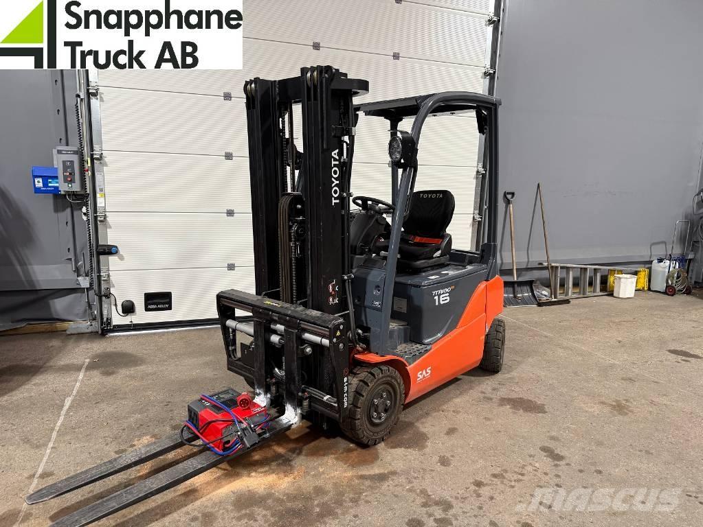 Toyota 8 FBEK 16 T Elektrikli forkliftler