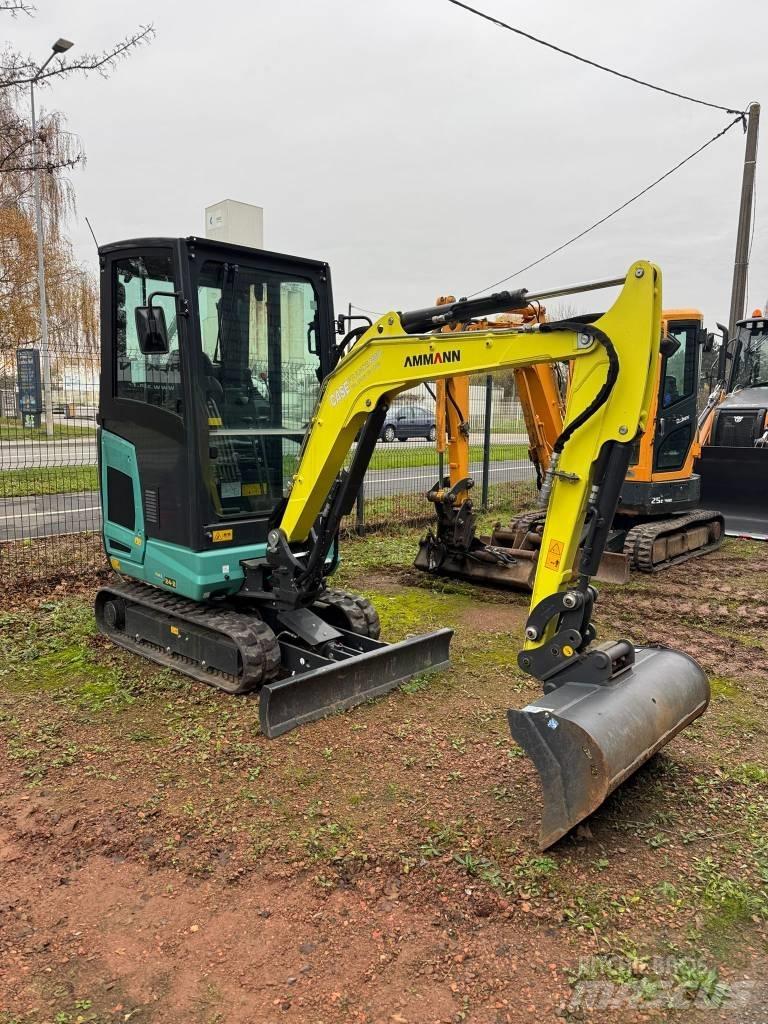 Ammann AMX24 Mini ekskavatörler, 7 tona dek