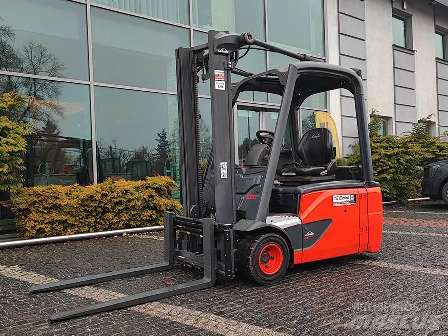 Linde E20L-02 Elektrikli forkliftler