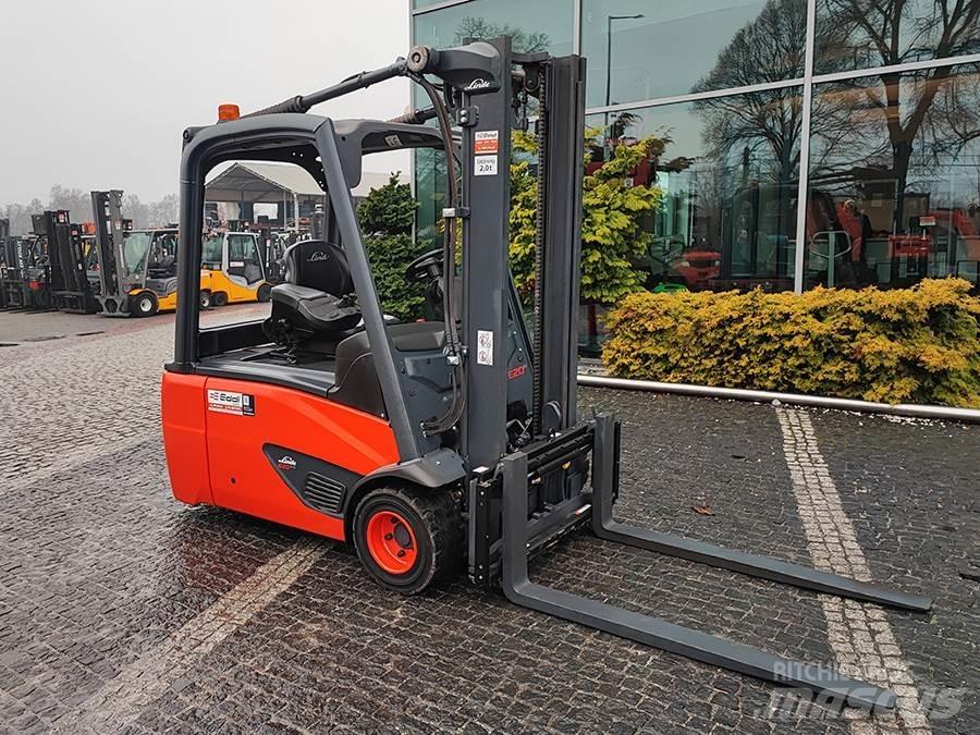 Linde E20L-02 Elektrikli forkliftler