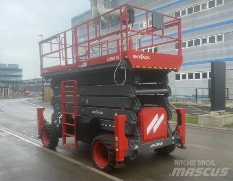 SkyJack SJ9664RT Makasli platformlar