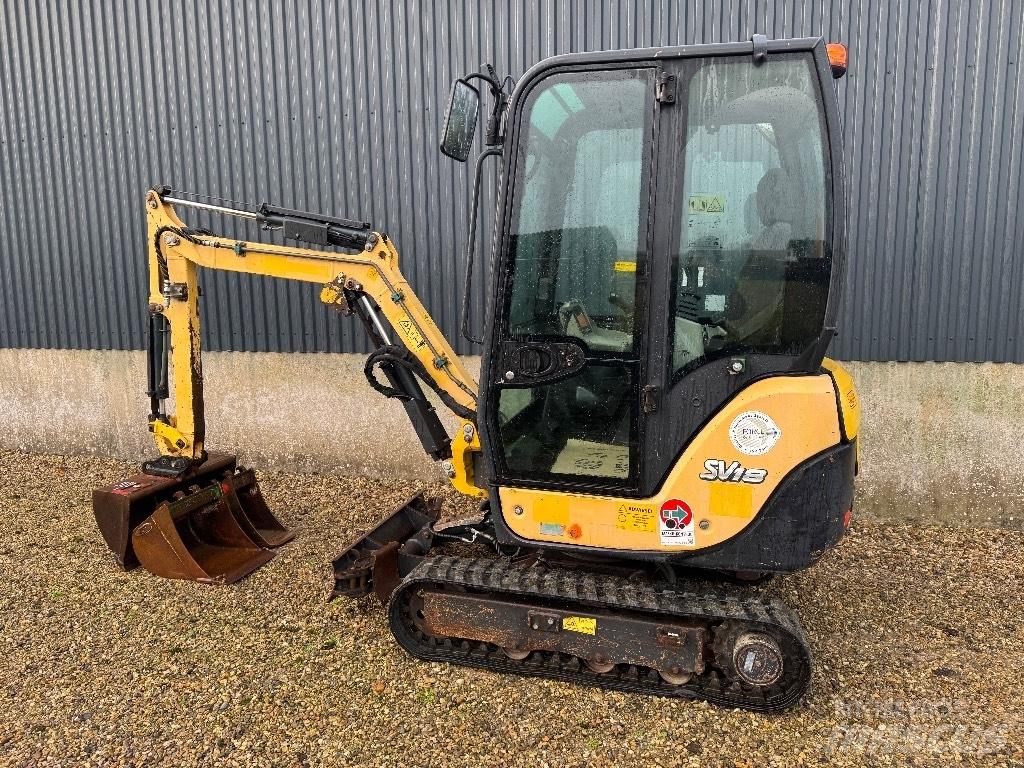 Yanmar SV 18 Mini ekskavatörler, 7 tona dek