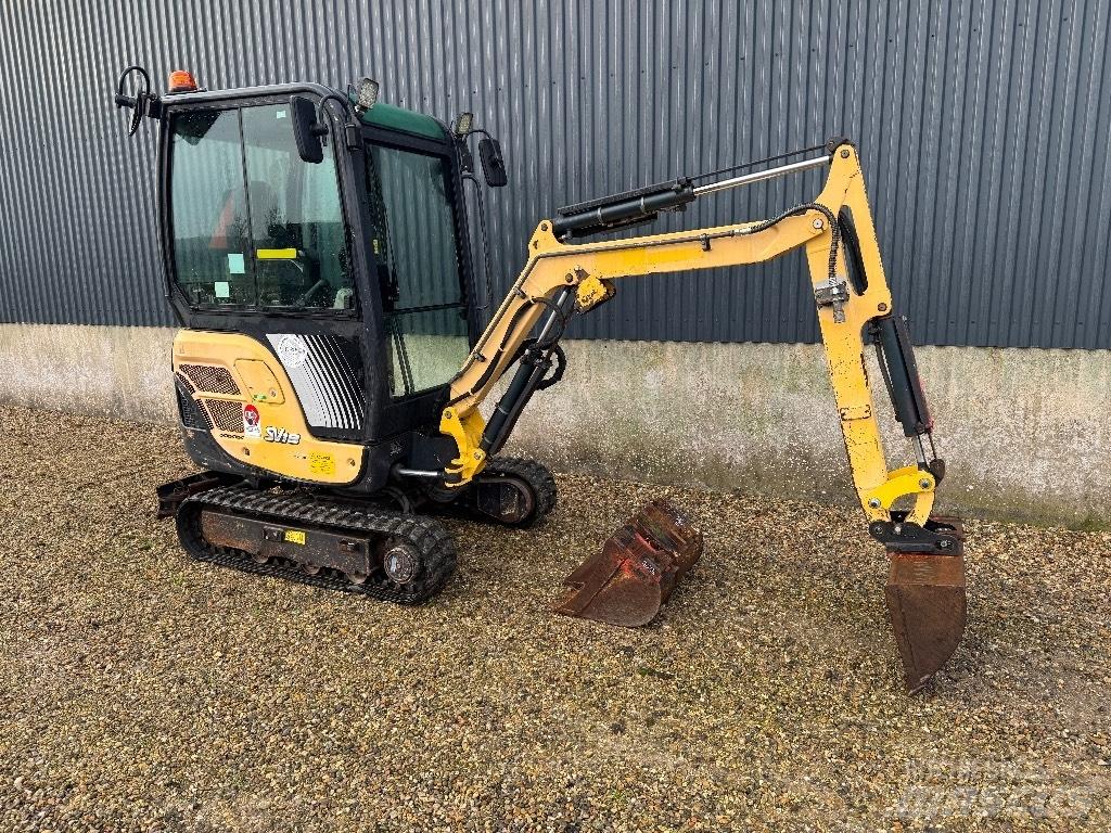 Yanmar SV 18 Mini ekskavatörler, 7 tona dek