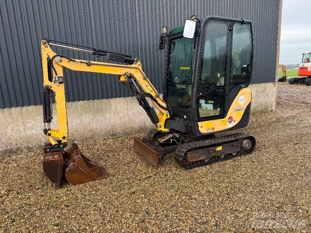 Yanmar SV 18 Mini ekskavatörler, 7 tona dek