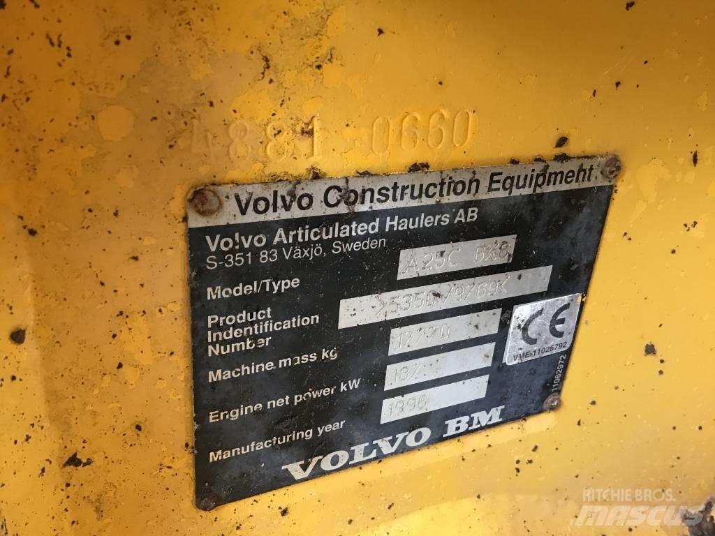 Volvo A 25 C Belden kirma kaya kamyonu