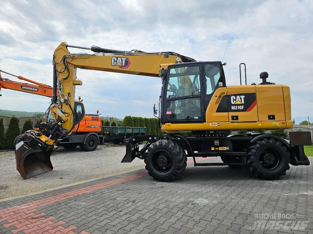 CAT M 316 F Lastik tekerli ekskavatörler