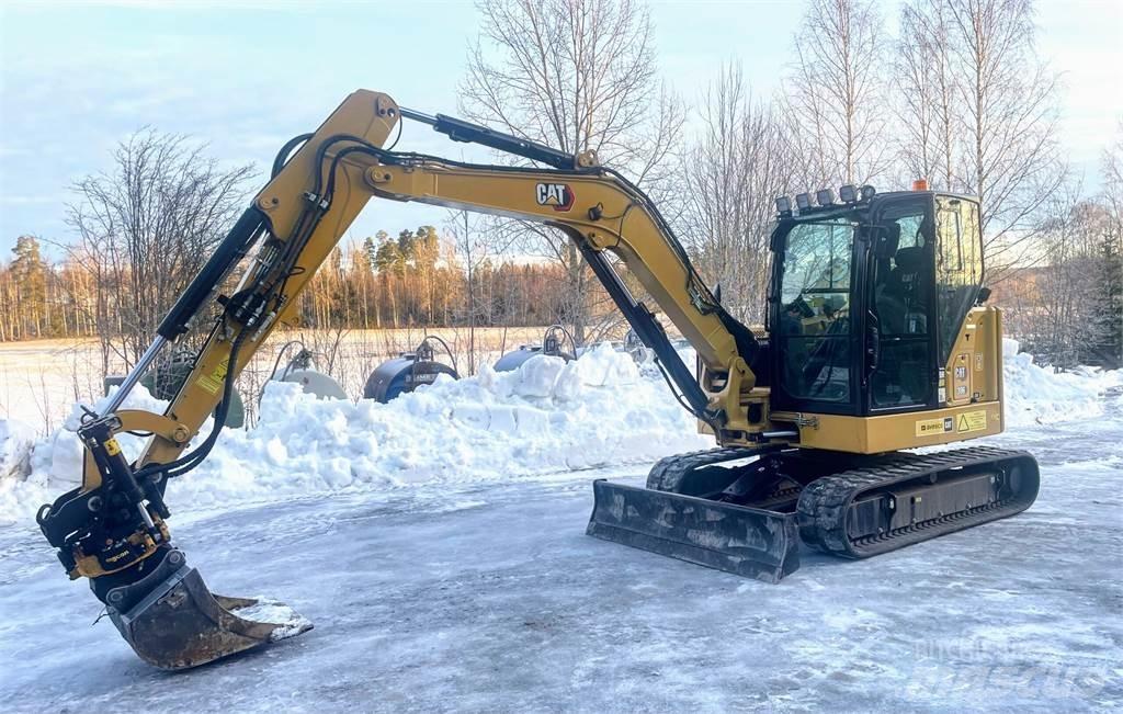 CAT 306 CR Mini ekskavatörler, 7 tona dek