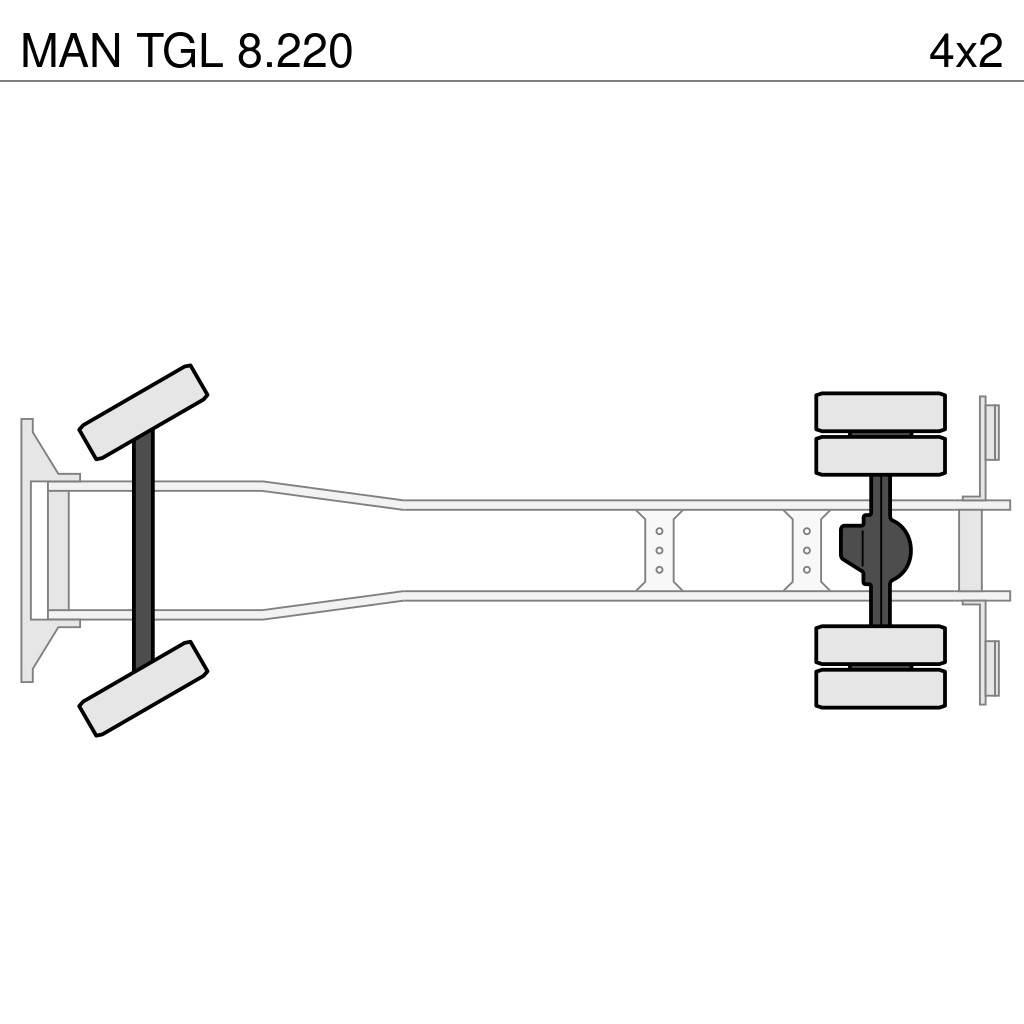 MAN TGL 8.220 Kapali kasa kamyonlar
