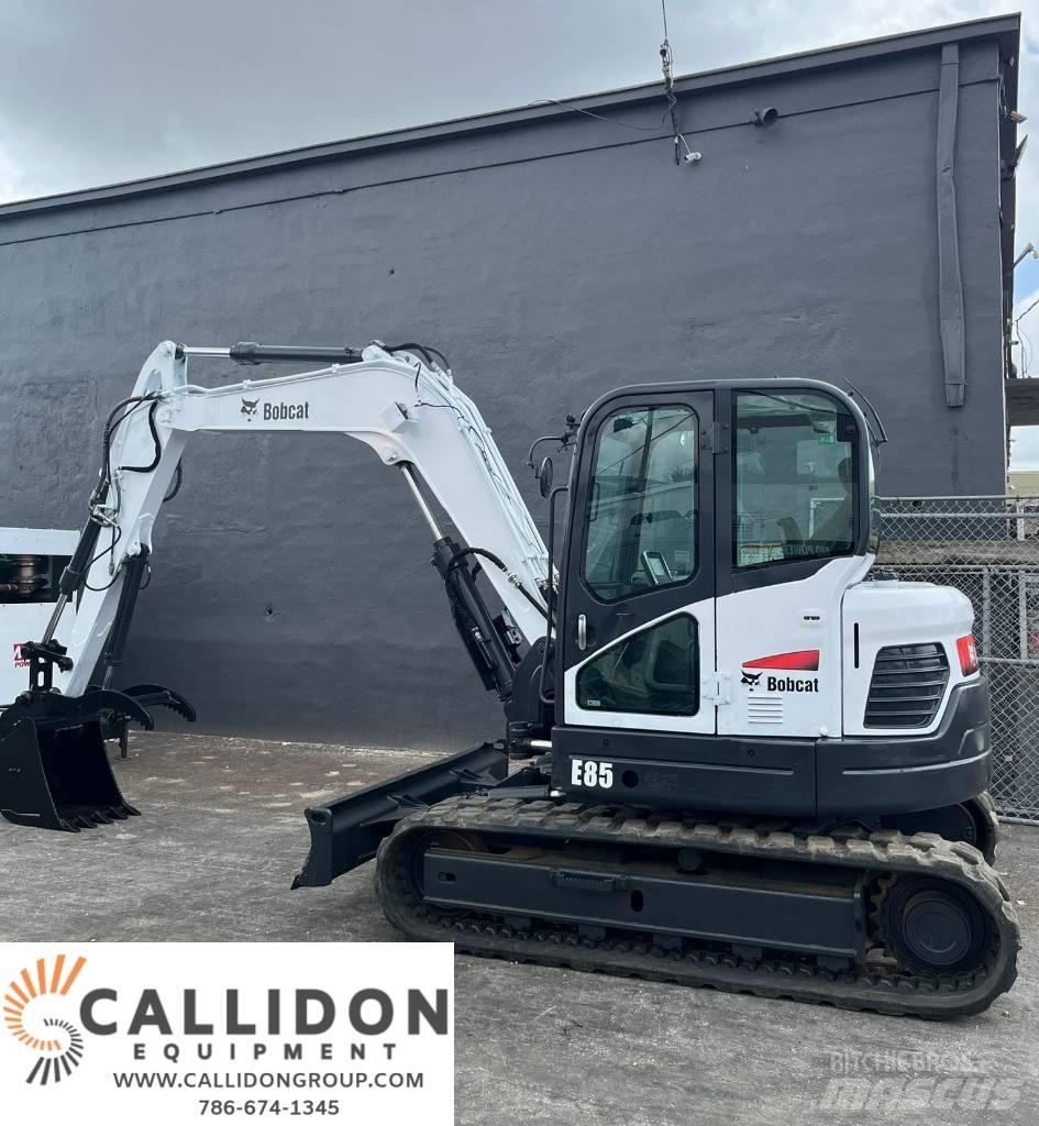 Bobcat E 85 Paletli ekskavatörler