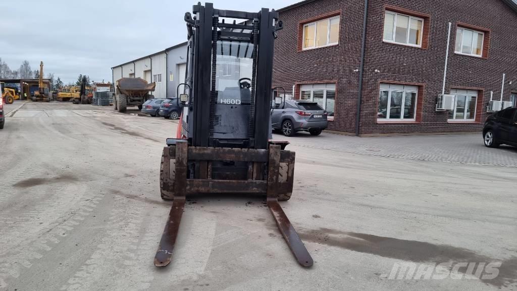 Linde H 60 D-02 Dizel forkliftler