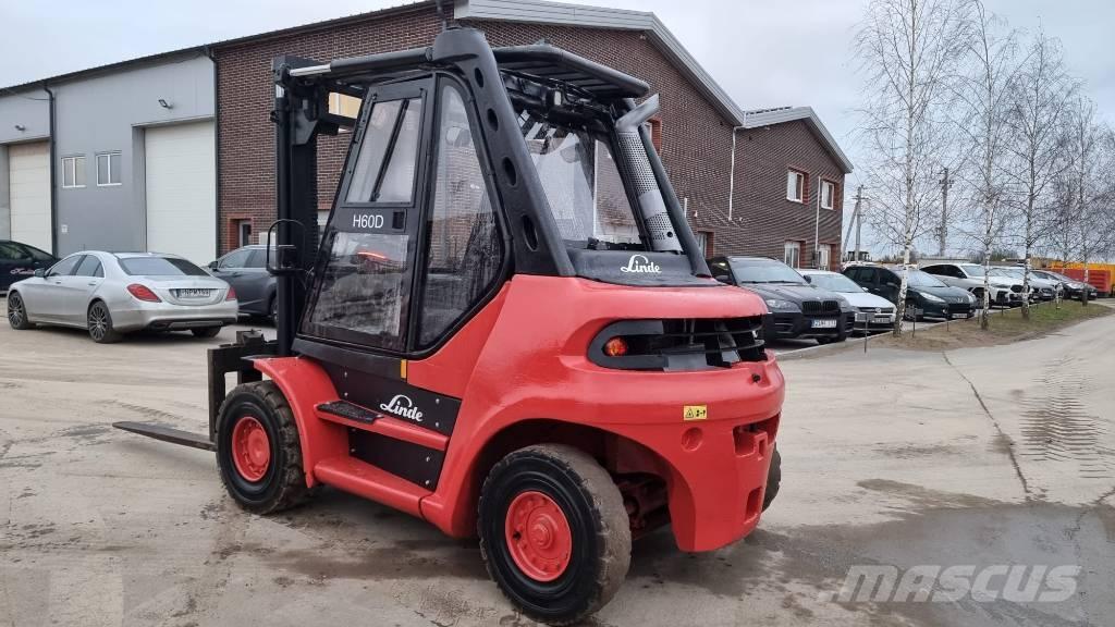 Linde H 60 D-02 Dizel forkliftler
