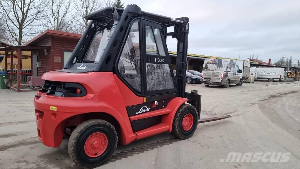 Linde H 60 D-02 Dizel forkliftler