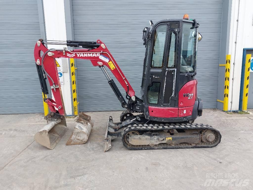Yanmar Vio27-6 Mini ekskavatörler, 7 tona dek
