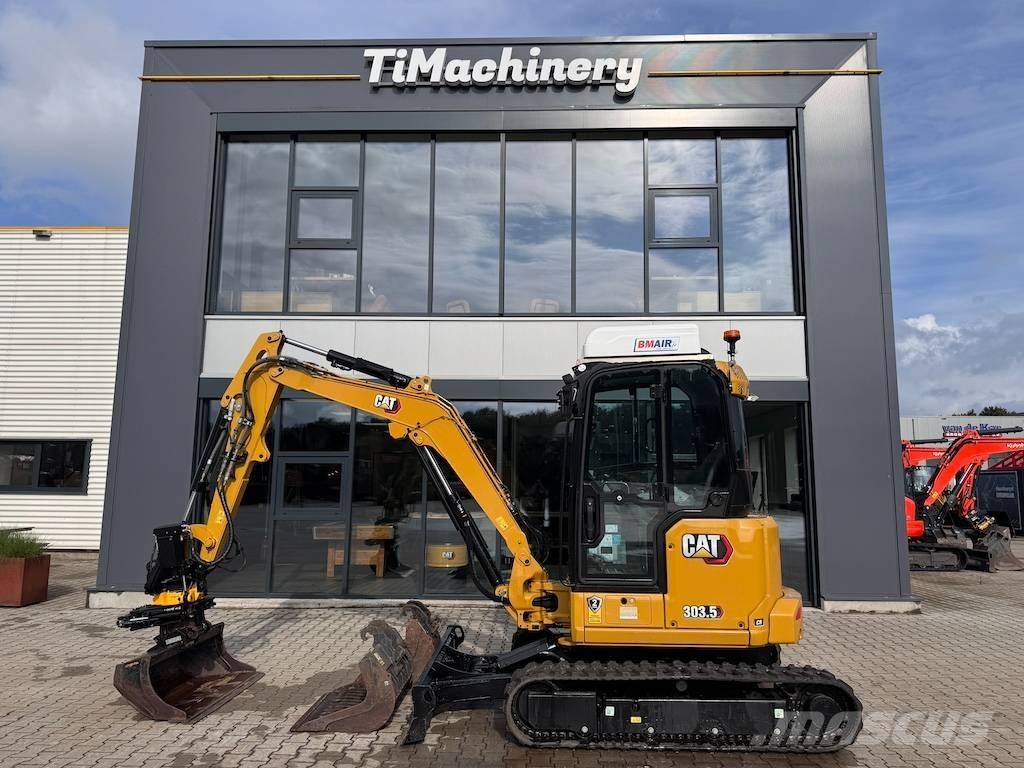 CAT 303.5 CR Mini ekskavatörler, 7 tona dek