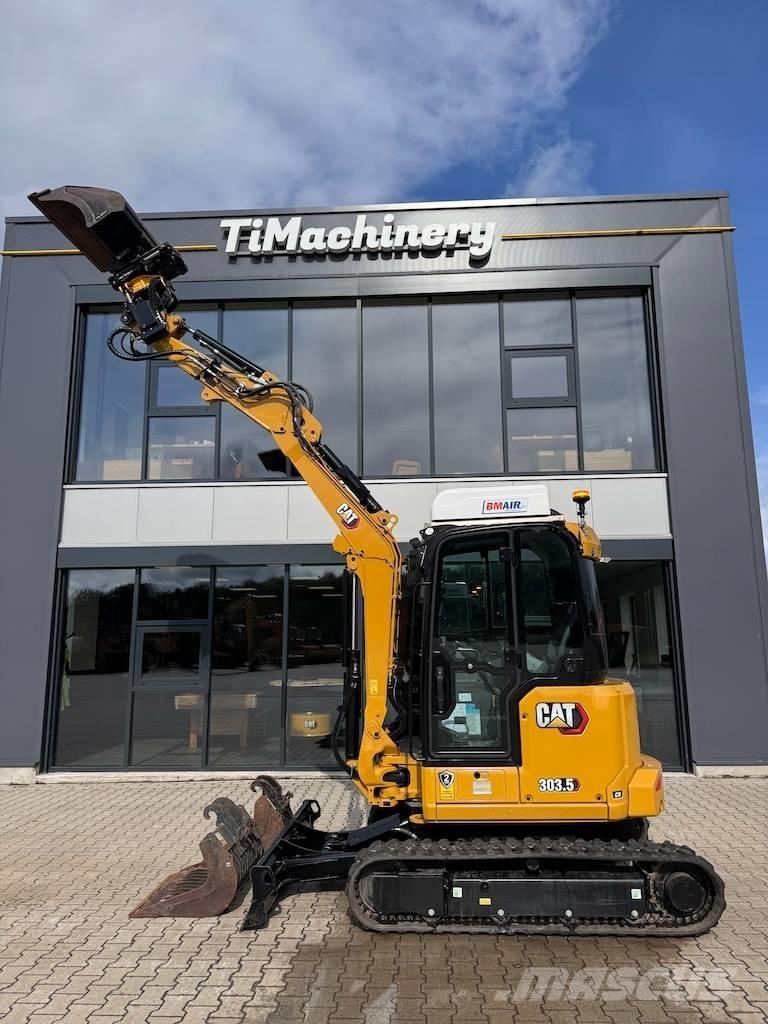 CAT 303.5 CR Mini ekskavatörler, 7 tona dek