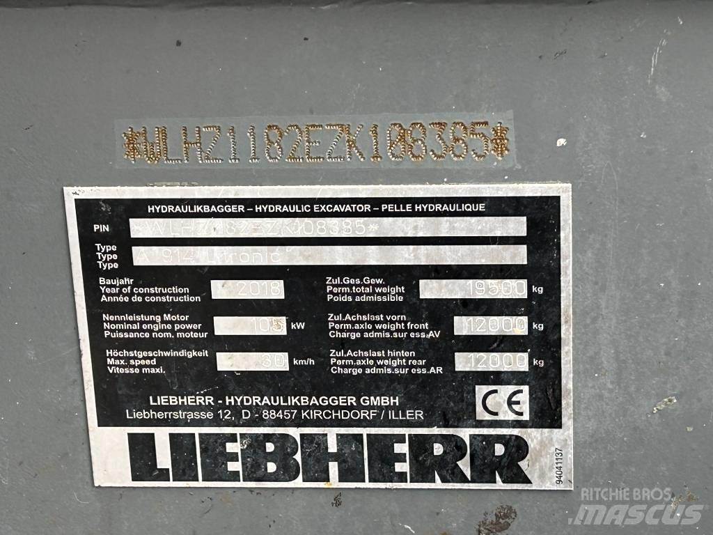 Liebherr A914 / LH18M Digerleri