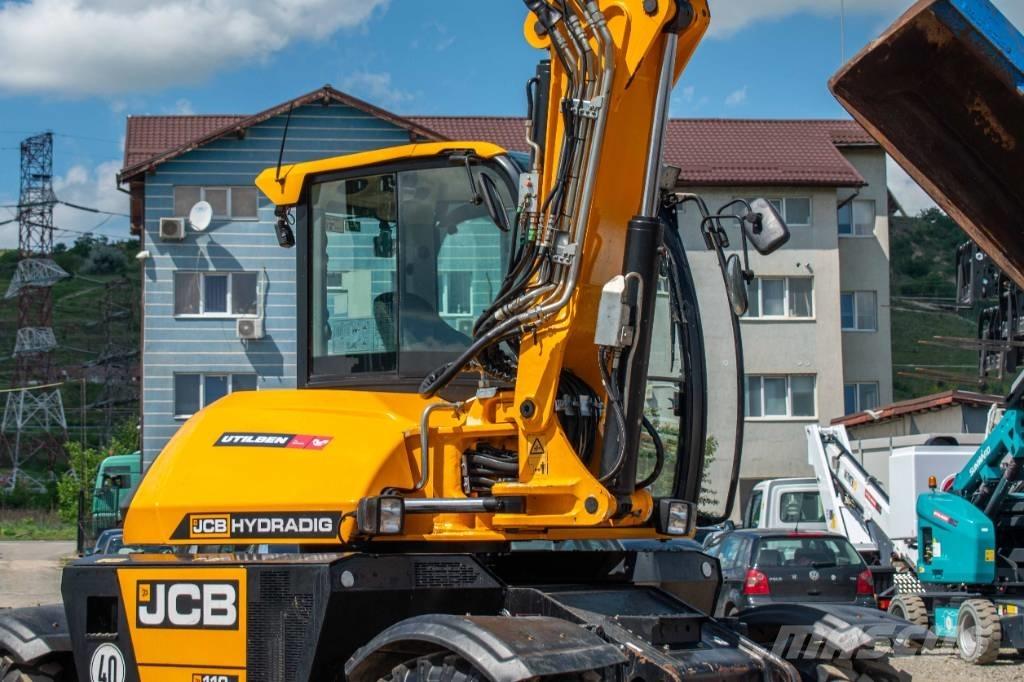 JCB Hydradig 110 W Lastik tekerli ekskavatörler