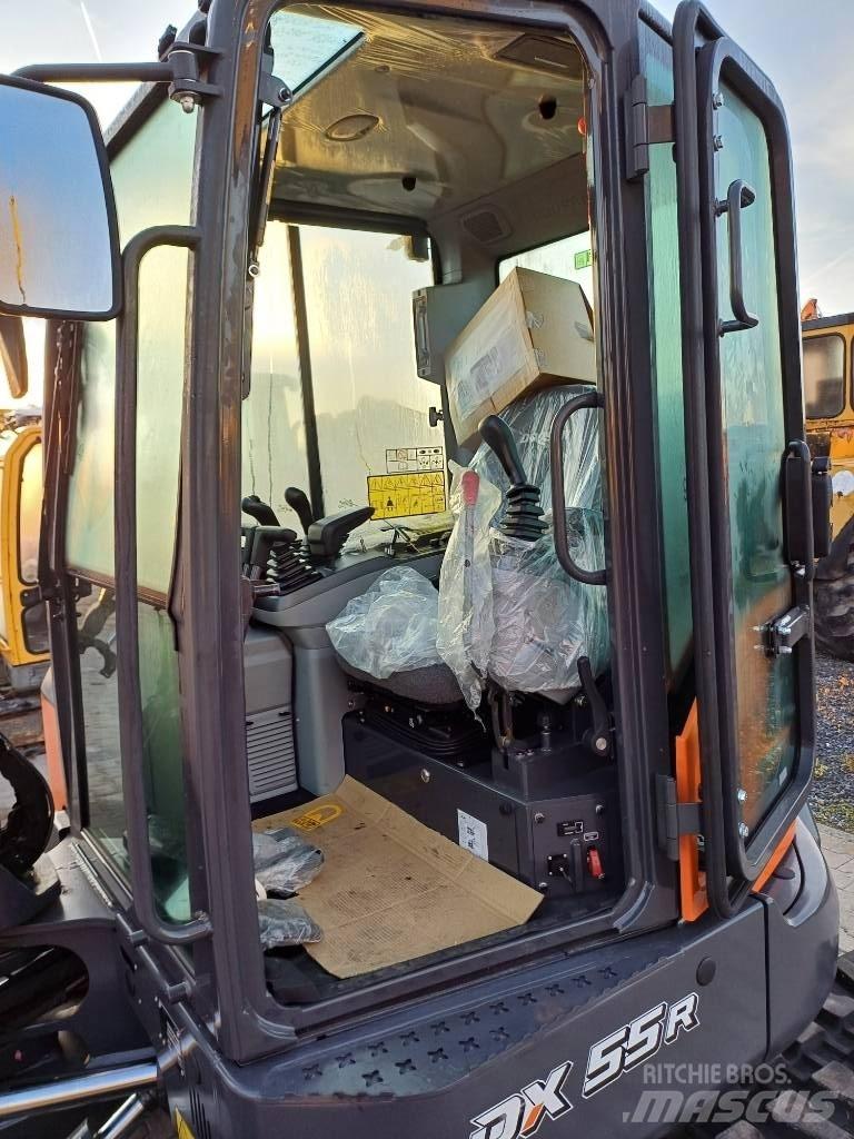 Doosan DX 55 R-7 Mini ekskavatörler, 7 tona dek